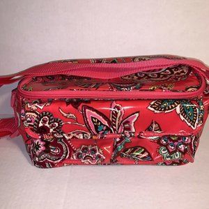 VERA BRADLEY STAY COOLER INSULATED CROSSBODY VINYL LUNCH TOTE  NWOT